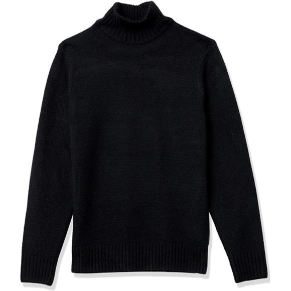 Essentials Men's‎ Long-Sleeve Soft Touch Turtleneck Sweater - Picture 3 of 6